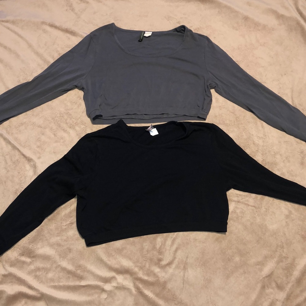 Maternity crop tops